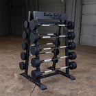 Body Solid Pro ClubLine SBBR100 Fixed Weight Barbell Rack