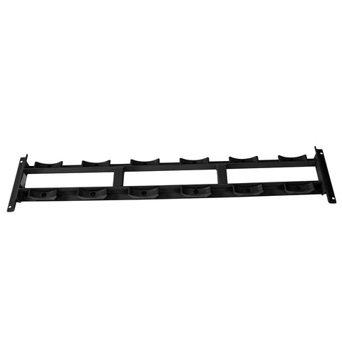 Body-Solid Pro ClubLine SDKRSD6B Storage Rack 6 Dumbbell Saddle Storage Shelf