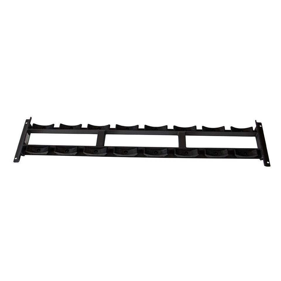 Body Solid Pro ClubLine SDKRSD8B Storage Rack 8 Dumbbell Saddle Storage Shelf