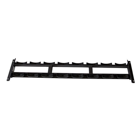 Body Solid Pro ClubLine SDKRSD8B Storage Rack 8 Dumbbell Saddle Storage Shelf