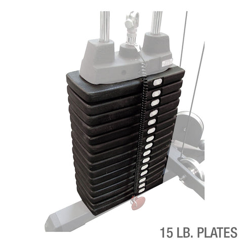 Body Solid SP300 Selectorized Weight Stack