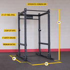 Body Solid Pro ClubLine SPR1000SS Power Rack with Safety Straps