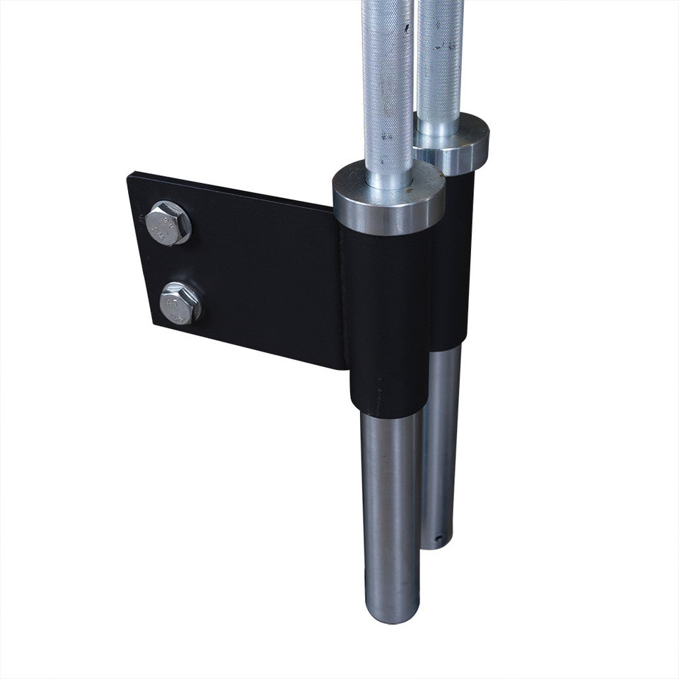 Body Solid Pro ClubLine SPRBHV Dual Vertical Bar Holder Attachment