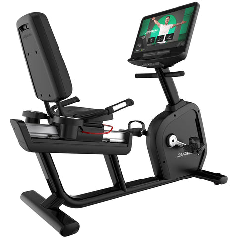 Life Fitness Club Series+ Recumbent Lifecycle - Black Onyx