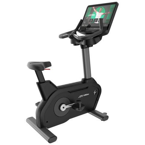 Life Fitness Club Series+ Upright Lifecycle® Bike - Titanium Storm