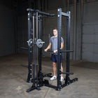 Body Solid Pro ClubLine SPRHLA Half Rack Lat Attachment