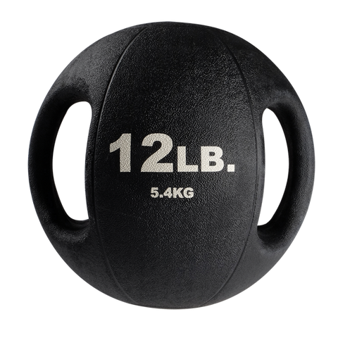 Body Solid BSTDMB12 Dual-Grip Medicine Balls 12lb