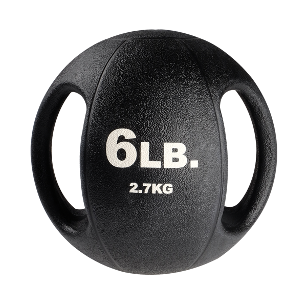 Body Solid BSTDMB6 Dual-Grip Medicine Balls 6lb