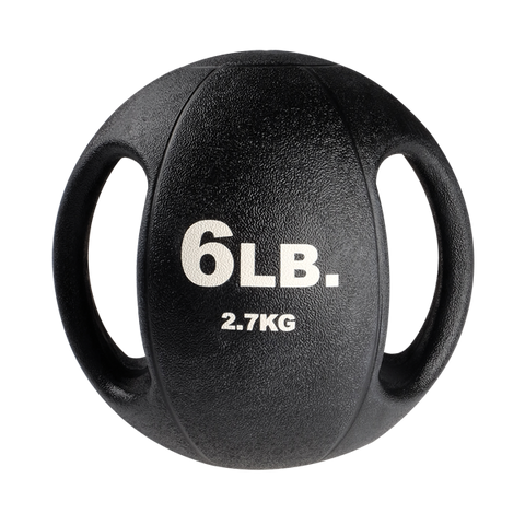 Body Solid BSTDMB6 Dual-Grip Medicine Balls 6lb