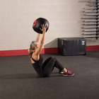 Body Solid Tools BSTSMB25 Soft Medicine/Wall Ball 25lbs