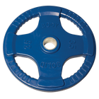 Body Solid ORST255 Rubber Grip Olympic Set 255lb (plates only)