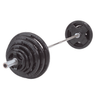 Body Solid OSR300S Rubber Grip Olympic Set 300lb