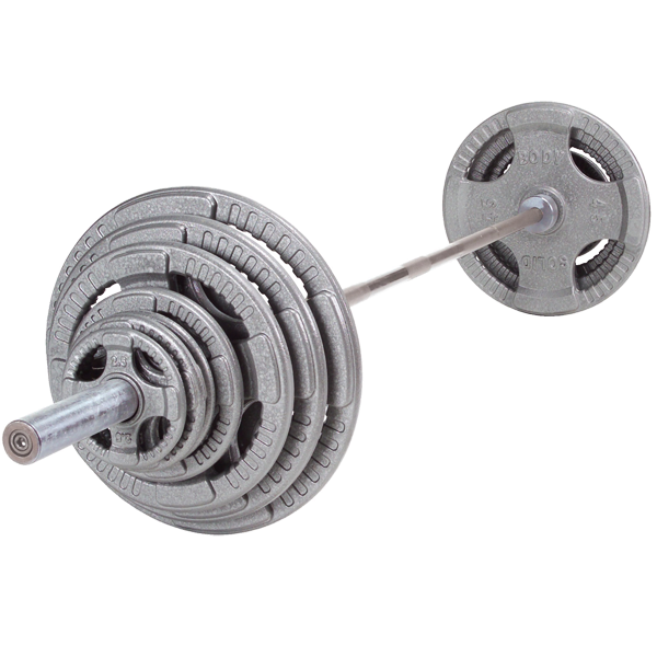 Body Solid OST400S Steel Grip Olympic Set 400lb