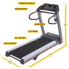 Body Solid Endurance T10HRC Commerical Treadmill