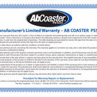 The ABS Company Ab Coaster PS500