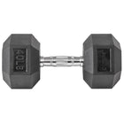 LifeLine 40LB Hex Rubber Dumbbell